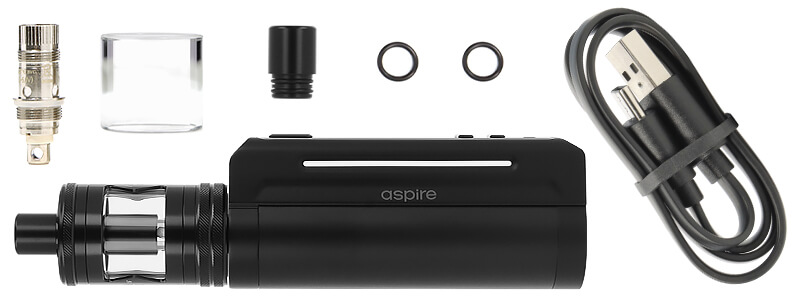 Le contenu de la boîte du kit Zelos X80 par Aspire
