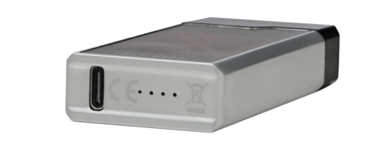 Le port USB-C de rechargement du pod Orion Mini par Lost Vape