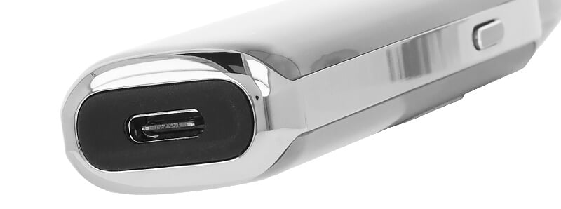 The USB-C port of Voopoo's Argus G3 podmod