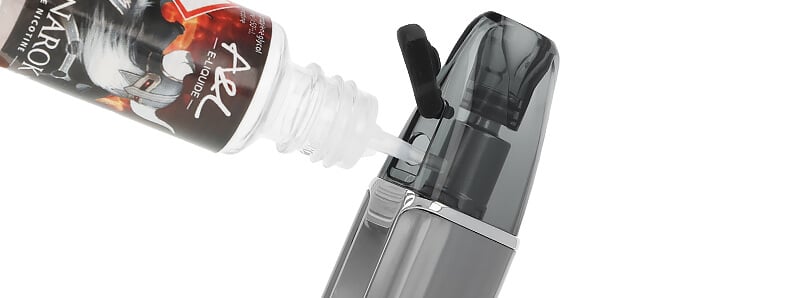 The filling of the Argus Top Fill cartridge