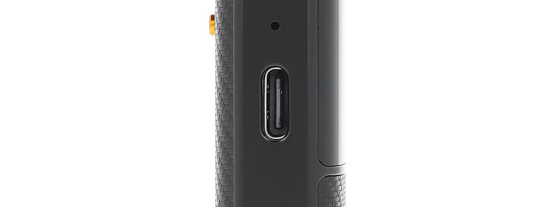 Le port USB-C du pod Argus G4 par Voopoo