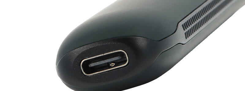 The USB-C port of OXVA's Artio 2 podmod