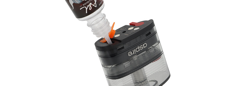 The filling of the Avata cartridge of Aspire's Avata podmod