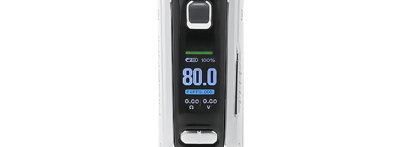 L'écran TFT incurvé de 0.96" du kit Coolfire PZPulse d'Innokin