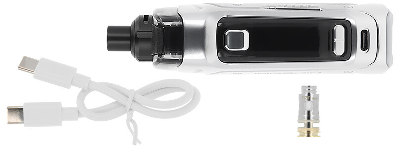 Le contenu de la boîte du pod Coolfire PZPulse par Innokin