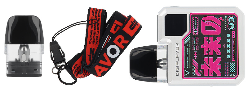 Box contents of Geekvape's Digi Q podmod