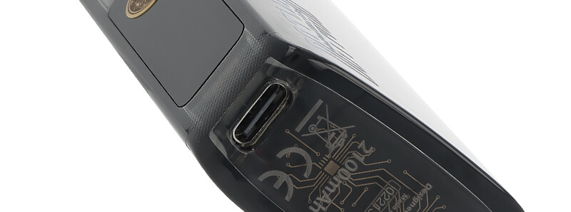 Le port USB-C du pod DotPod Max Lite par Dotmod