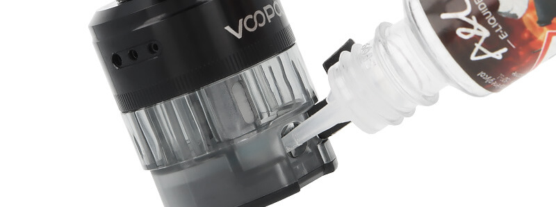 Le système de remplissage de la cartouche du pod Drag H40 Pro par Voopoo