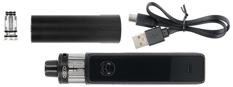 Box contents of Voopoo's Drag X3 podmod