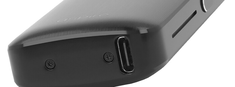 The USB-C port of Aspire's Fanssy podmod