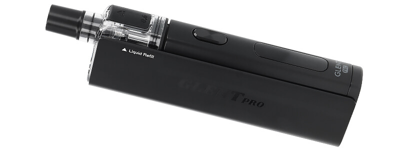 Zoom sur le pod Glent Pro de Justfog