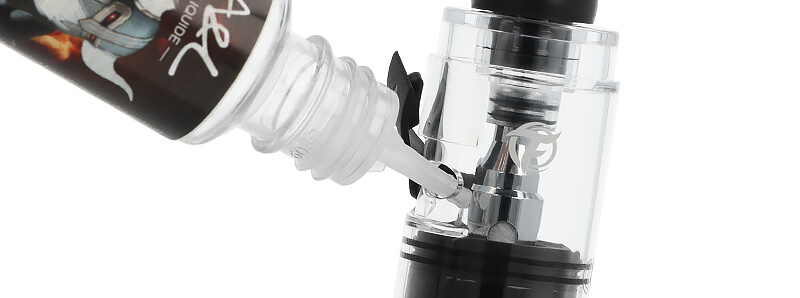Filling Fumytech's Hookah Air Mini cartridge