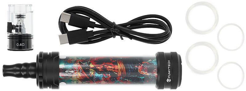 Box contents of Fumytech's Hookah Air Mini E-Chicha podmod