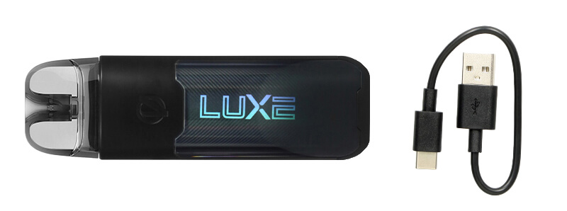 Le contenu de la boîte du pod Luxe XR Max par Vaporesso