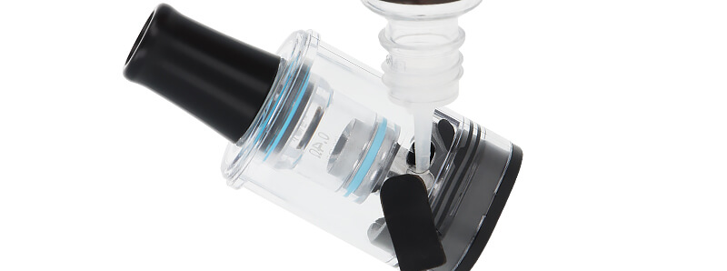 Le remplissage du pod Magnum Nano E-Chicha de chez Aspire