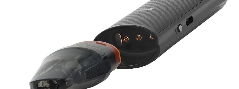 La connexion aimantée entre la cartouche NeXlim et le pod NeXlim Go de chez OXVA