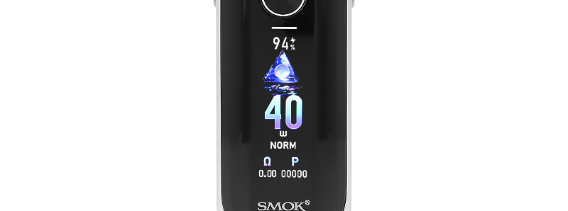 The touchscreen of Smok's Nord 6 podmod