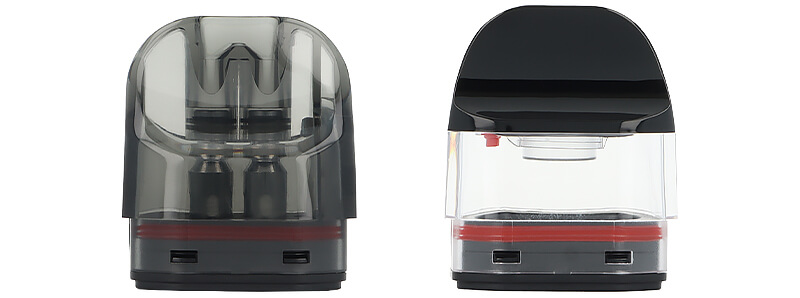 The two cartridges of Smok's Nord 6 podmod
