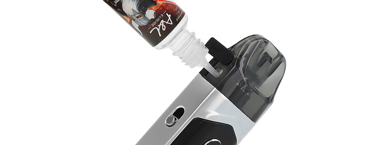 The filling system of the Side Fill cartridge of Smok's Nord 6 podmod