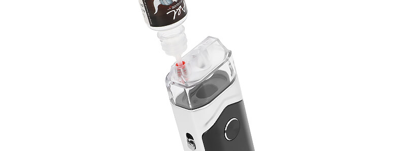 The filling system of the Top-Fill cartridge of Smok's Nord 6 podmod