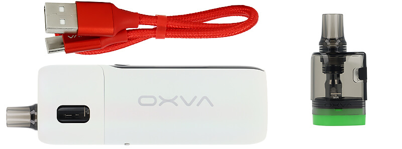 Le contenu de la boîte du pod Oneo Pro par OXVA
