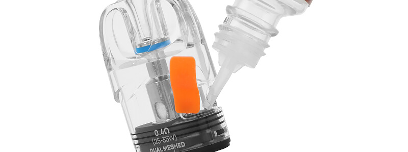 Le remplissage du pod Pixo Max de chez Aspire