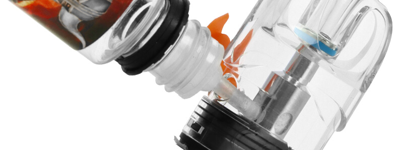 The filling of Aspire's Pixo cartridge