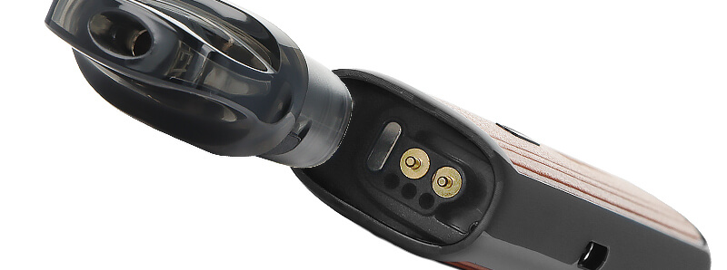 The magnetic connection of Lost Vape's Ursa Nano S2 podmod