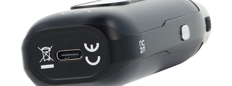 The USB-C port of OXVA's VPrime 2 podmod