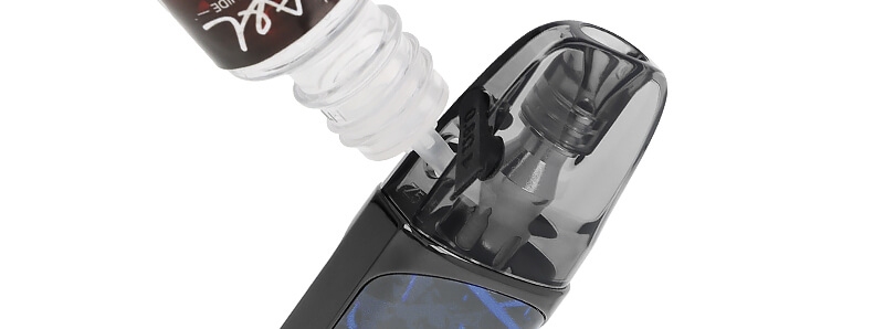 The filling system of Hellvape's VSEE Now X Dead Rabbit podmod