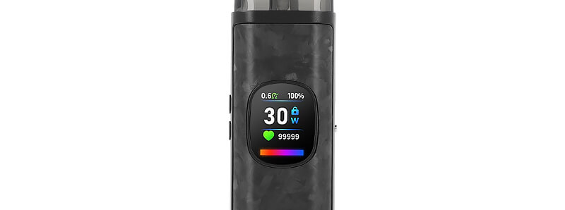 L'écran du pod XLIM Pro 2 DNA de chez OXVA