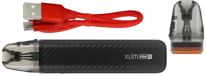 Box contents of OXVA's XLIM Pro 3 podmod