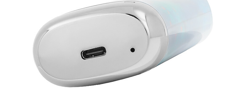 Le port USB-C de la puff rechargeable Falcon-X Plus par JNR