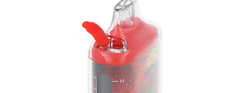 La trappe de remplissage de la puff rechargeable Falcon-X Plus par JNR