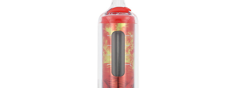 La fenêtre transparente de la puff rechargeable Falcon-X Plus de JNR