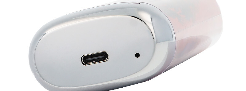 Le port USB-C de la puff rechargeable Falcon-X Plus par JNR