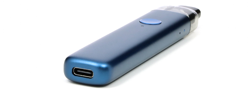 Le port USB-C de rechargement du pod Wenax K1 par Geek Vape
