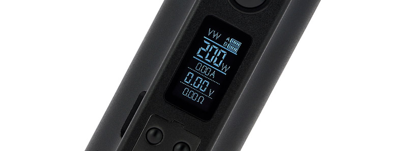 La pantalla de la caja Topside Dual 200w Squonk de Dovpo