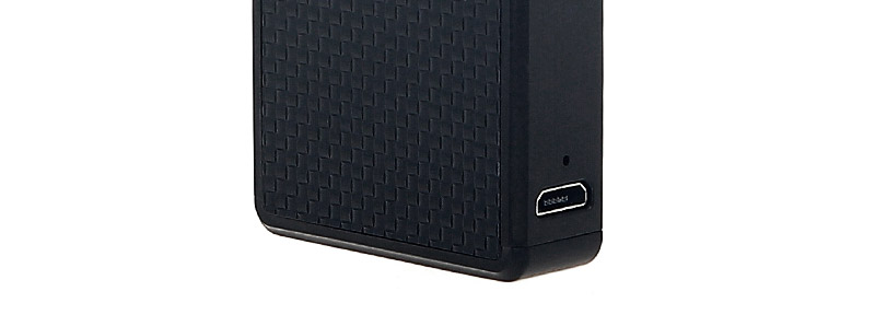El puerto micro-USB del pod Orion Q de Lost Vape