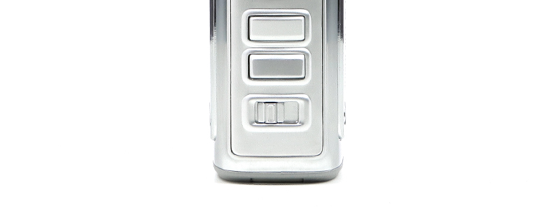 Le bouton de verrouillage de la box Argus GT II par Voopoo