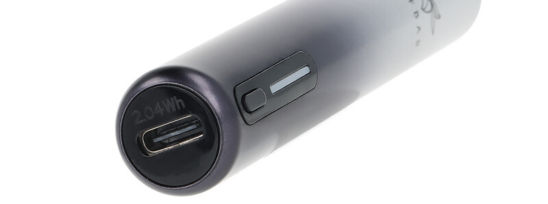 Le port USB-C de la batterie Elfa Turbo de chez Elfbar