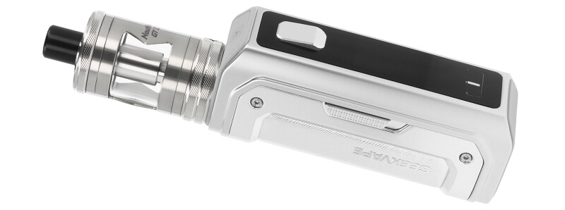 La box Aegis Mini 5 de Geek Vape avec le clearomiseur Nautilus GT 2 de Aspire