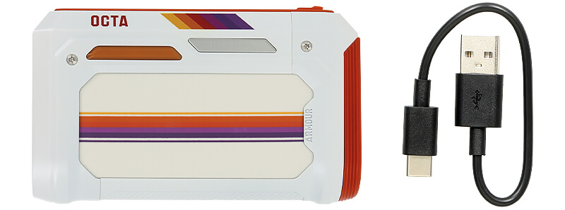 Le contenu de la boîte de la box Armour Octa par Vaporesso