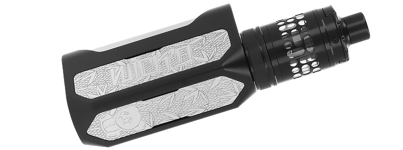 La box Blade 60 de Vypers Vapes X Wick'D avec le clearomiseur Nautilus 3SR de Aspire