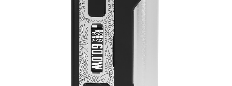 L'écran de la box Blade 60 par Vypers Vapes X Wick'D