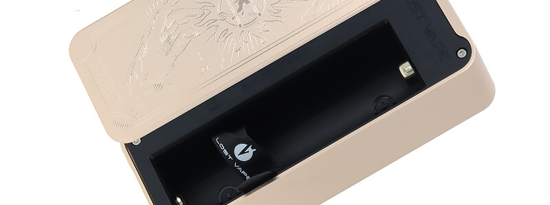 Le logement simple accu de la box Centaurus M120 par Lost Vape