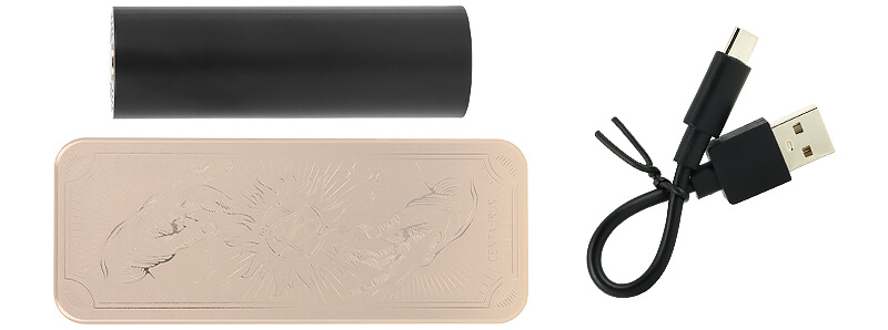 Le contenu de la boîte de la box Centaurus M120 de chez Lost Vape