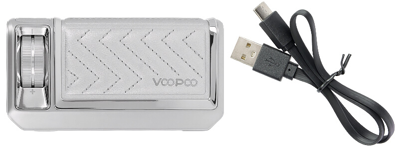 Le contenu de la boîte de la box Drag 6 par la marque Voopoo