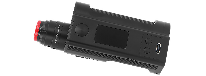 Dovpo's Flipside Solo Squonk mod with Hellvape's Dead Rabbit Pro RDA dripper