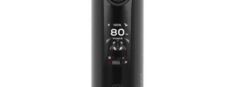 The screen of Eleaf's iStick X80 mod